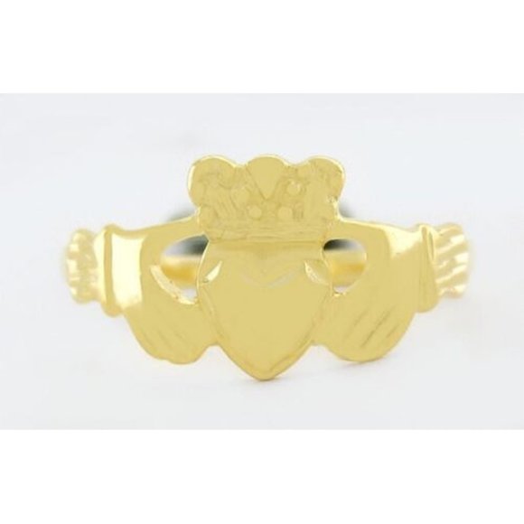 Claddagh Ring 14K Yellow Gold